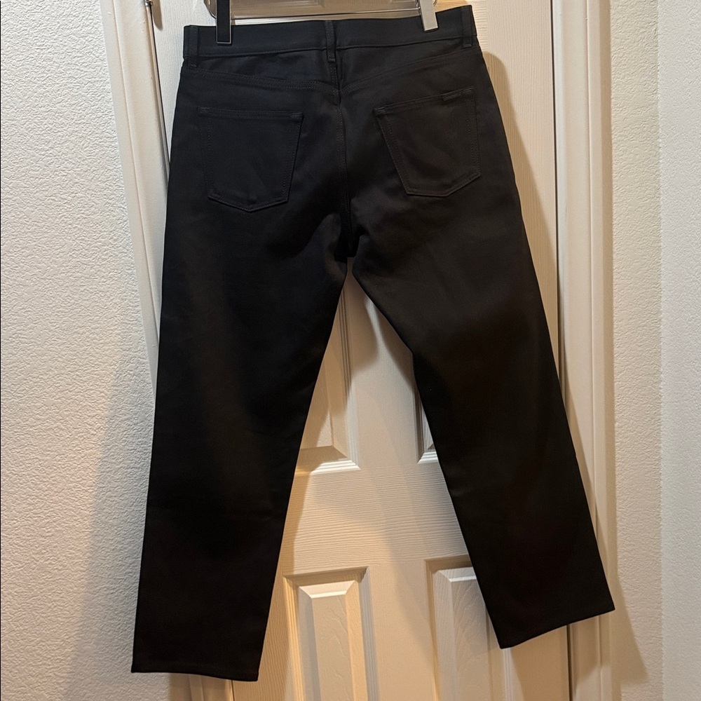 Saint Laurent Men's Raw Black Jeans size 32 - Picture 4 of 5